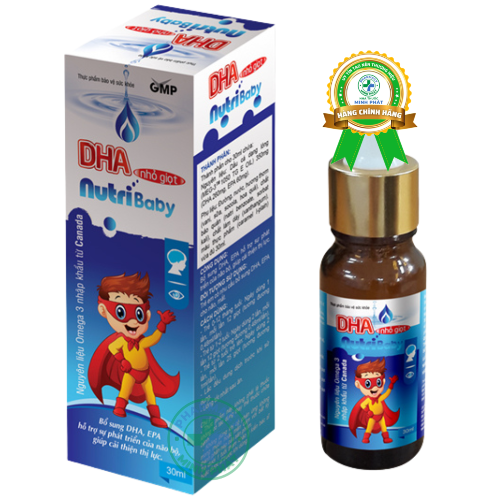 DHA nhỏ giọt-bổ sung DHA cho trẻ từ 0 tháng tuổi DHA Nutribaby